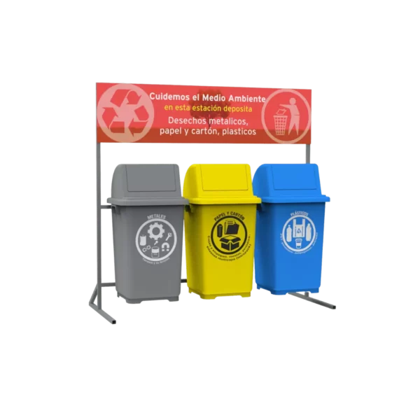 ESTACIÓN DE RECICLAJE ECOL-270-HD3