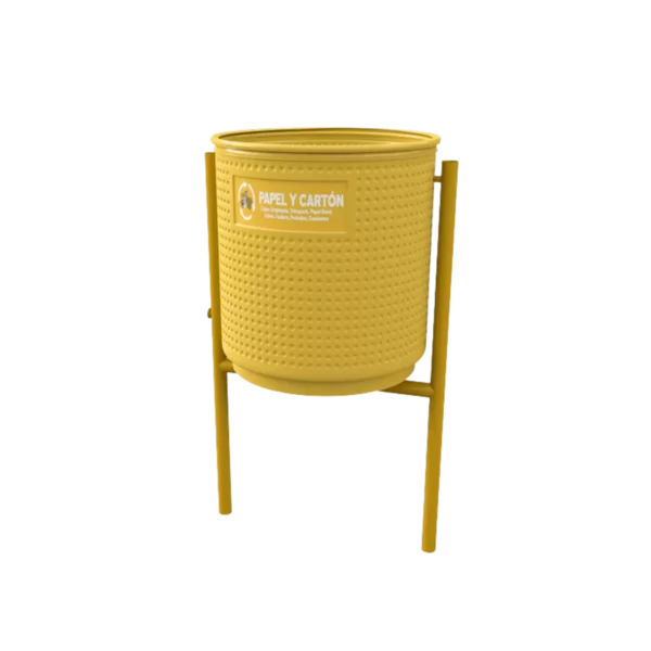 Bote de basura exterior