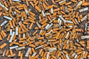 colillas de cigarro