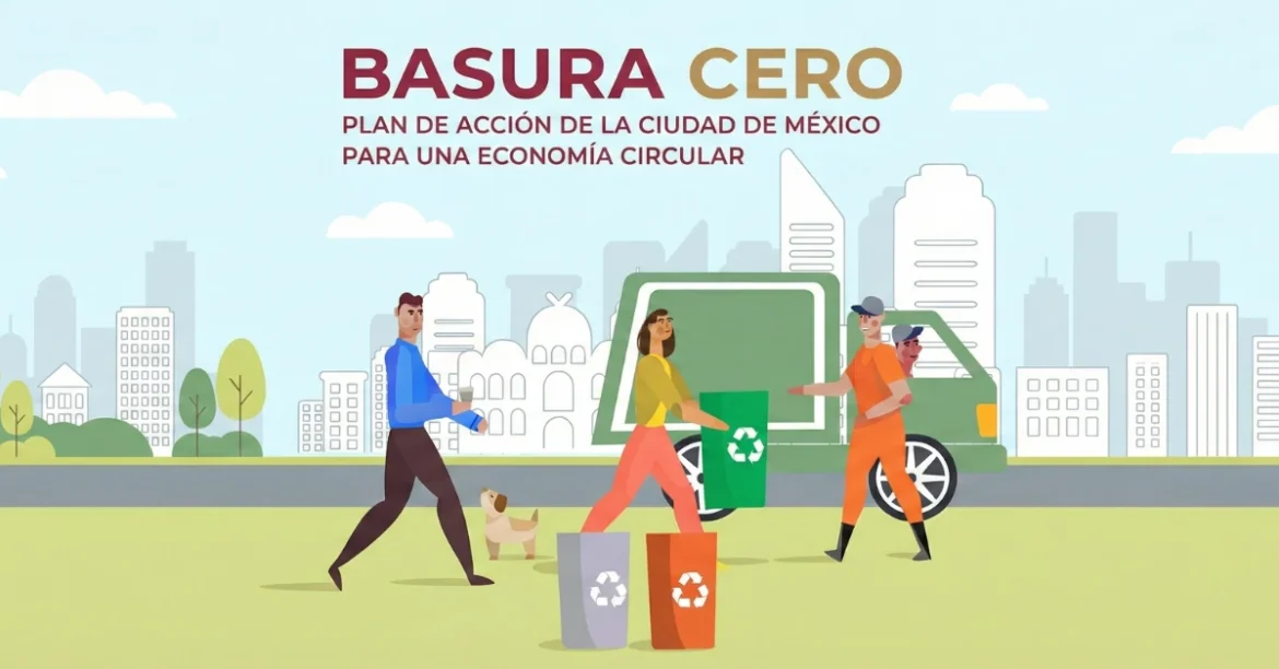 calendario de recolección de residuos cdmx 2025 programa basura cero clara brugada cómo separar la basura en 4 categorías centros de acopio y reciclatrón cdmx tiendas zero waste cerca de mí cómo hacer composta casera paso a paso ley de residuos sólidos méxico 2025 alternativas a plásticos de un solo uso
