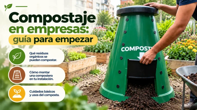 Compostaje en empresas: guía para empezar